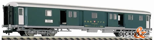 Fleischmann 5130 Express baggage coach, type D 18571 of the SBB