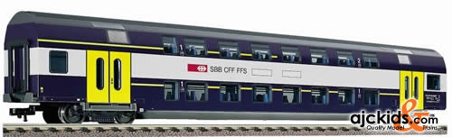 Fleischmann 5133 Double-decker coach 1st/2nd class, type AB of the SBB