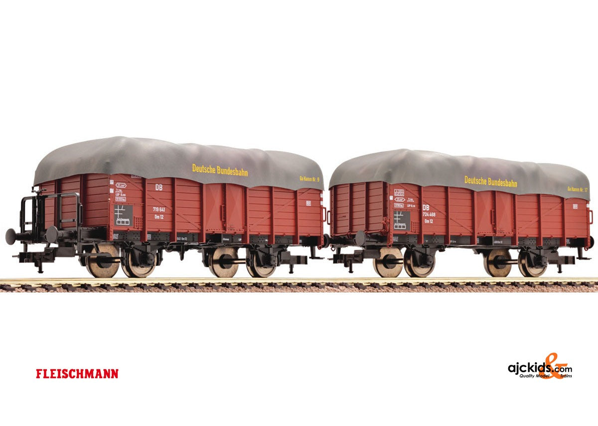 Fleischmann 521607 2-piece set: Goods wagons
