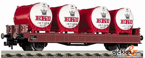 Fleischmann 5229 Container carrying wagon, EKU brewery Kulmbach