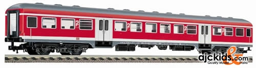 Fleischmann 5648 Local coach in traffic red livery, 2nd class, type Bn.448 of the DB AG