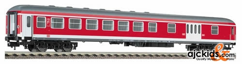 Fleischmann 5649 Local coach in traffic red livery, 2nd class with luggage compartment