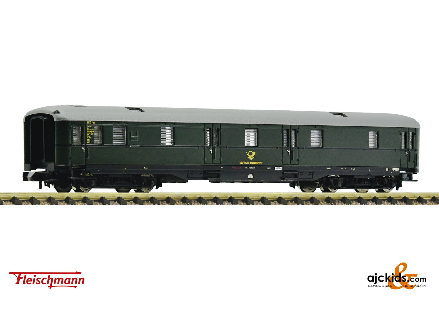Fleischmann 6260005 - Skirted mail wagon, DB, EAN: 4005575259347