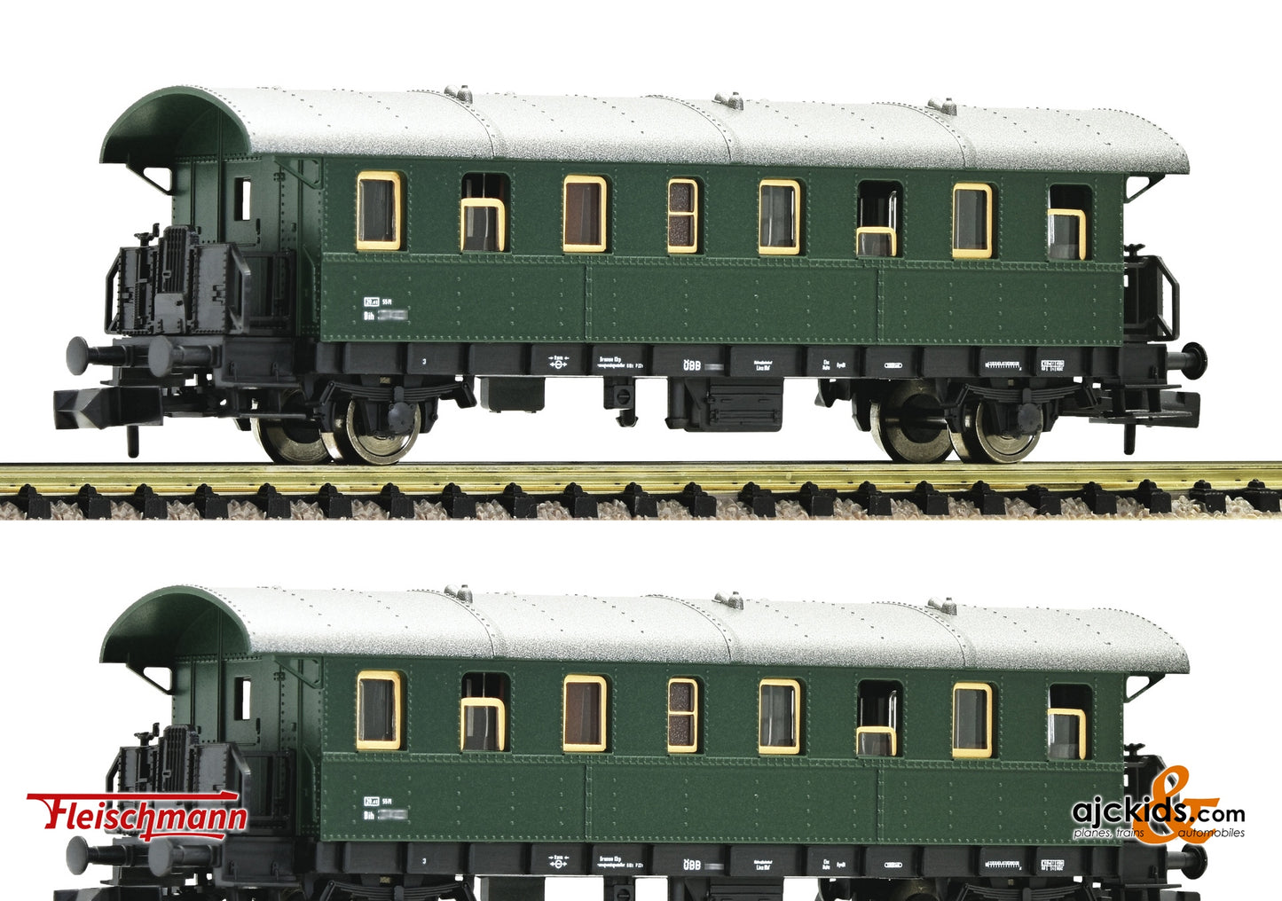 Fleischmann 6260012 - 2-piece set: Passenger coach, ÖBB at Ajckids.com