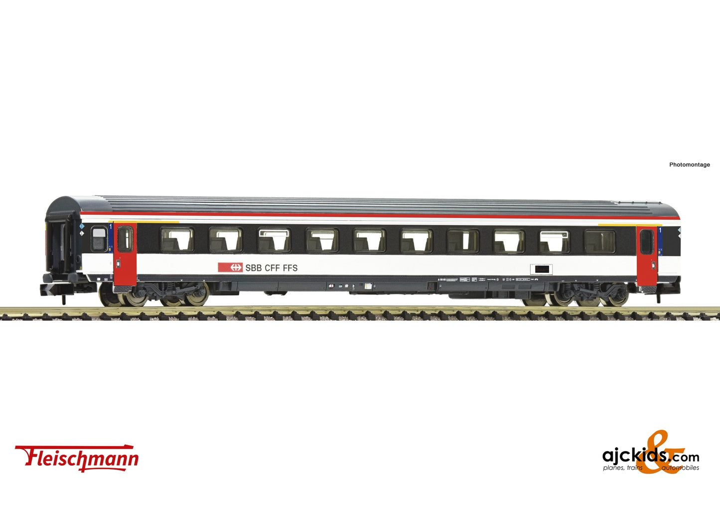 Fleischmann 6260015 - 1st class passenger coach, SBB at Ajckids.com