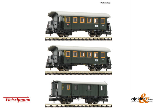 Fleischmann 6260023 - 3-piece set: Passenger tr ain, DB, EAN: 4005575260633