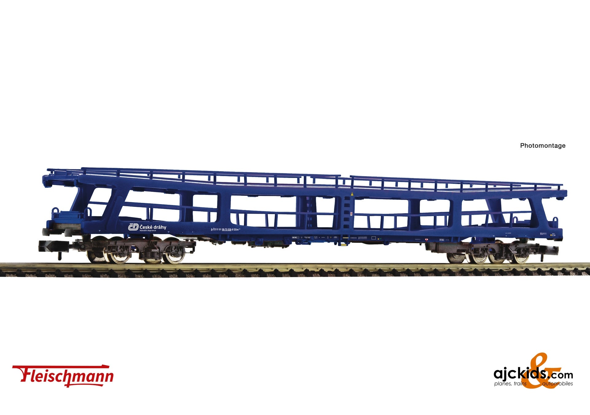 Fleischmann 6260031 - Passenger train car trans port wagon, CD, EAN: 4005575261524
