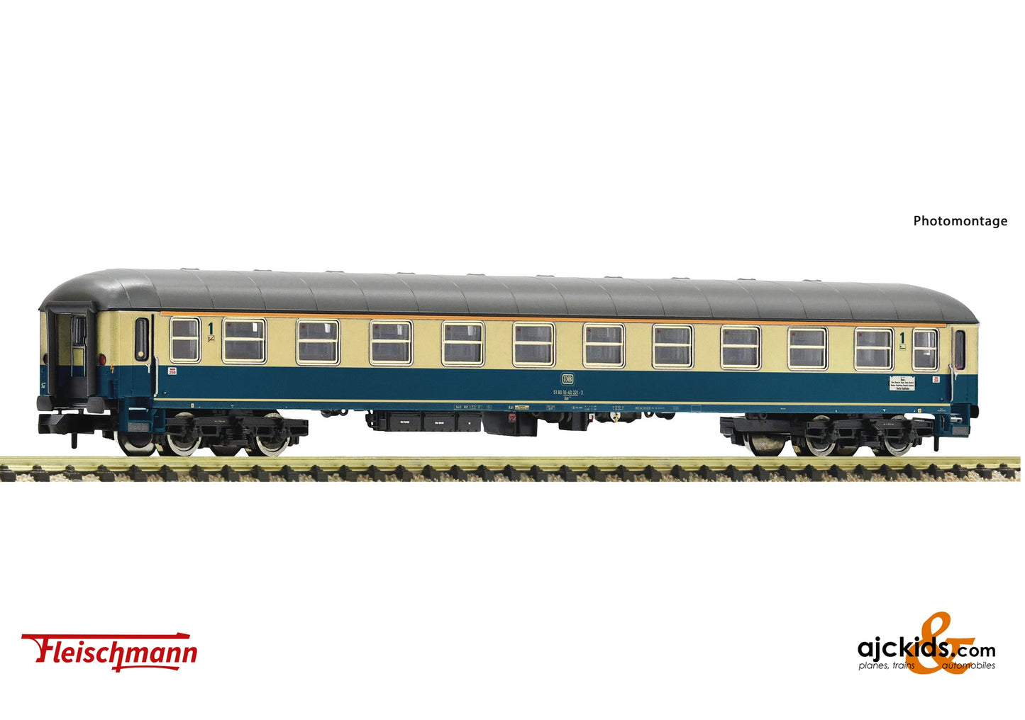 Fleischmann 6260033 - 1st class express train coach, DB, EAN: 4005575261661