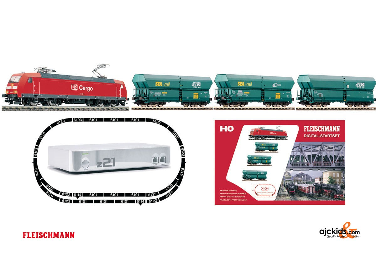 Fleischmann 631387 Digital starter set Freight train