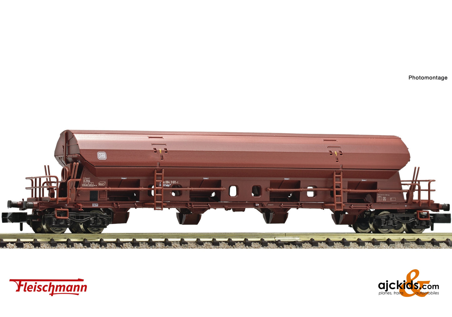 Fleischmann 6660017 - Swivel roof wagon, DB at Ajckids.com