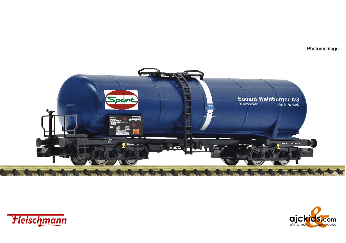 Fleischmann 6660021 - Tank wagon, Wascosa at Ajckids.com