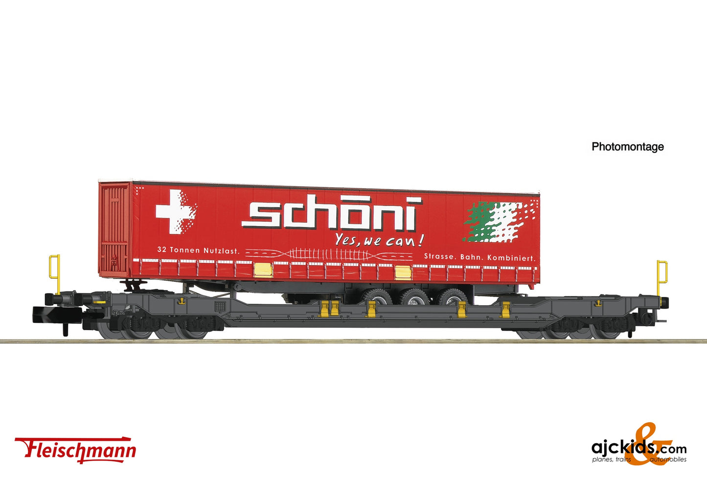 Fleischmann 6660038 - Pocket wagon T5, Hupac, EAN: 4005575261029