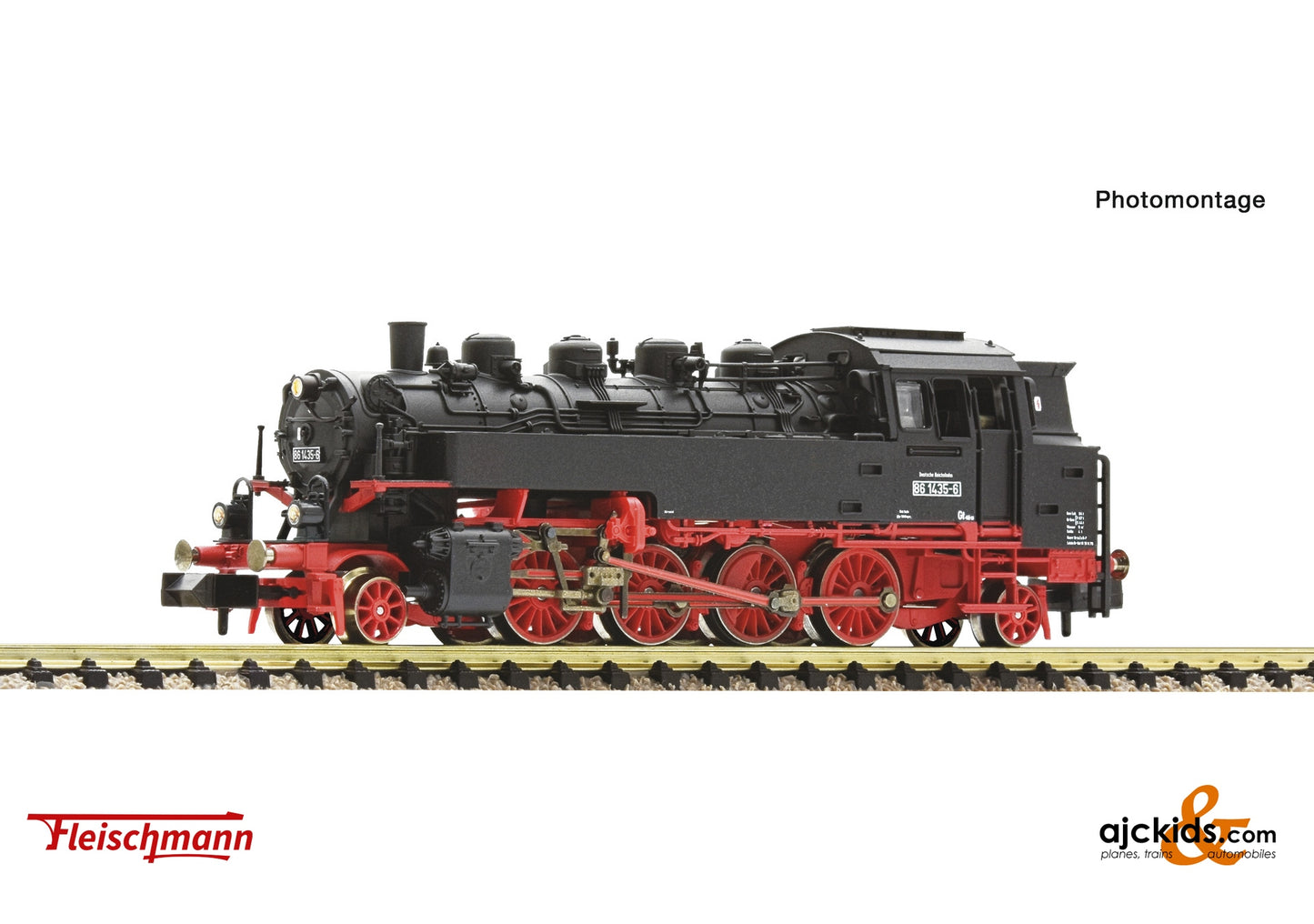 Fleischmann 708774 - Steam locomotive class 86, DR at Ajckids.com