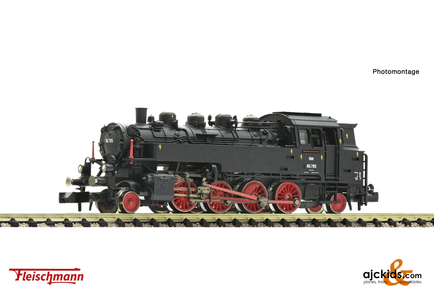 Fleischmann 708775 - Steam locomotive class 86, ÖBB at Ajckids.com