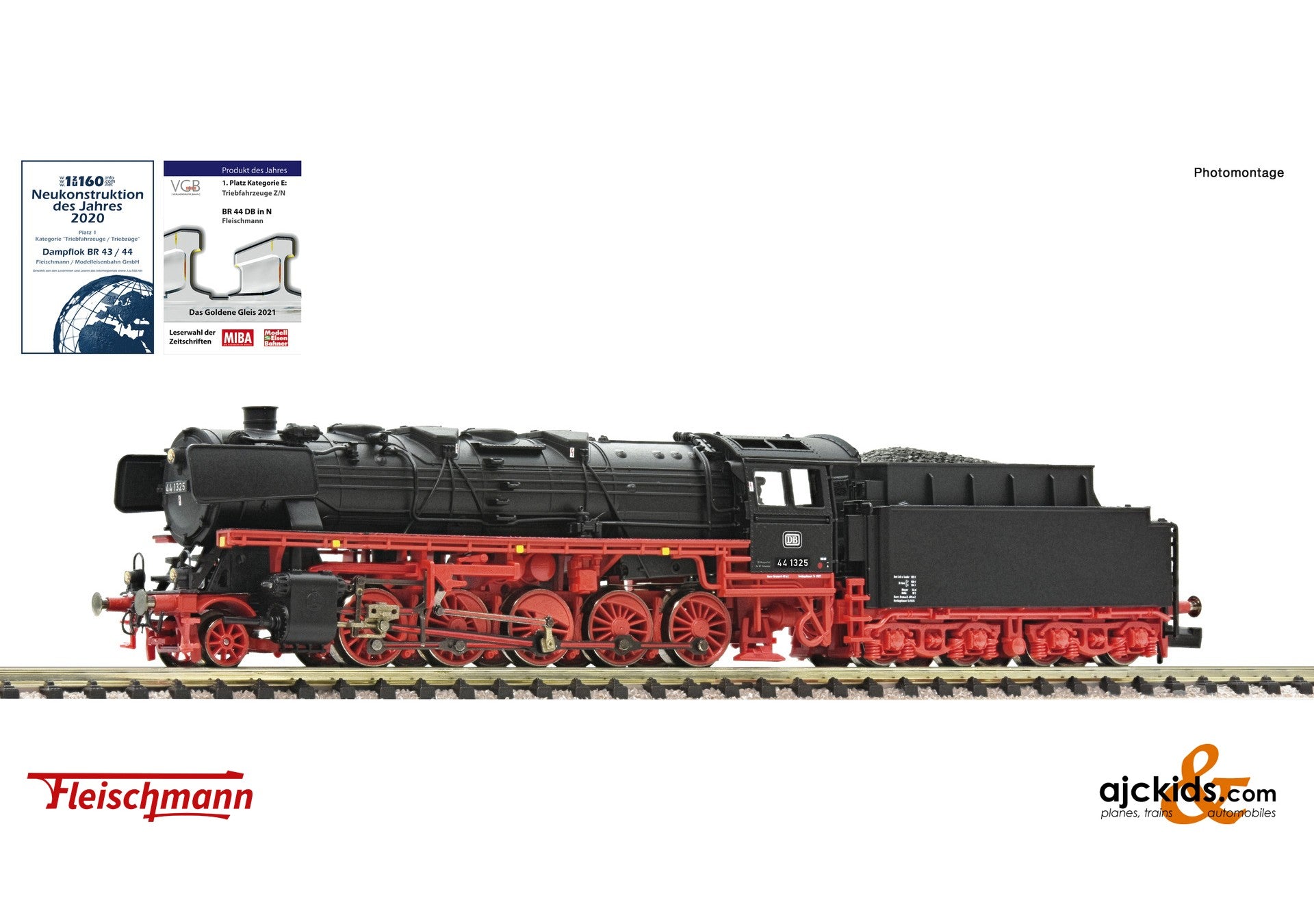 Fleischmann 714409 -Steam locomotive class 44, DB – Ajckids