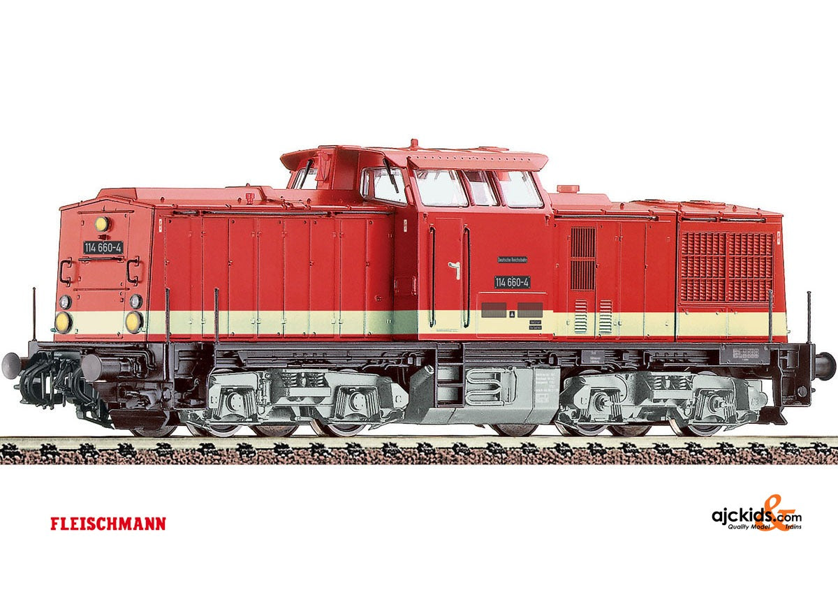 Fleischmann 721002 Diesel Locomotive BR 114 bordeaux