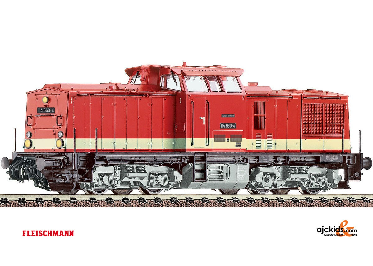 Fleischmann 721002 Diesel Locomotive BR 114 bordeaux