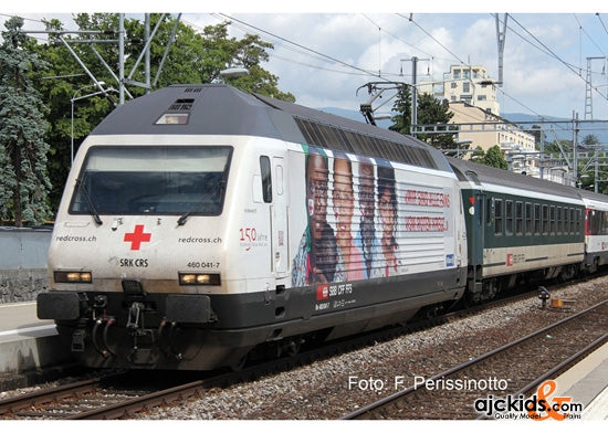 Fleischmann 731392 E-Lok Re460 RotesKreuz Sound