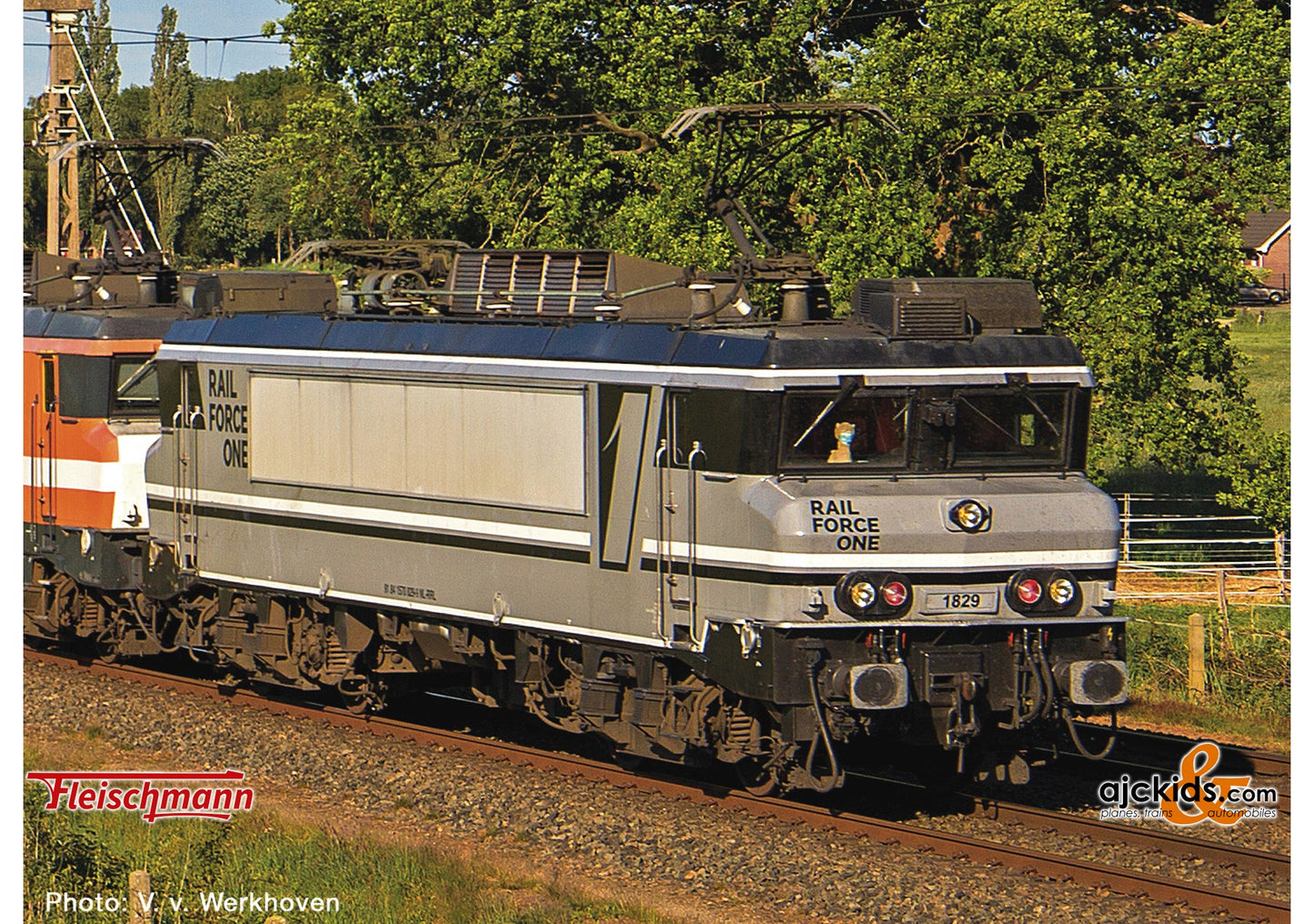 Fleischmann 732102 -Electric locomotive 1829, Rail Force One