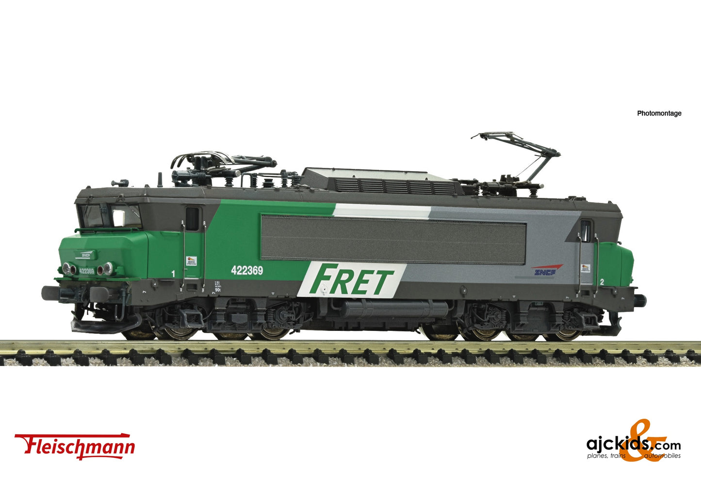 Fleischmann 732138 - Electric Locomotive BB 42 2369, SNCF, EAN: 4005575257473