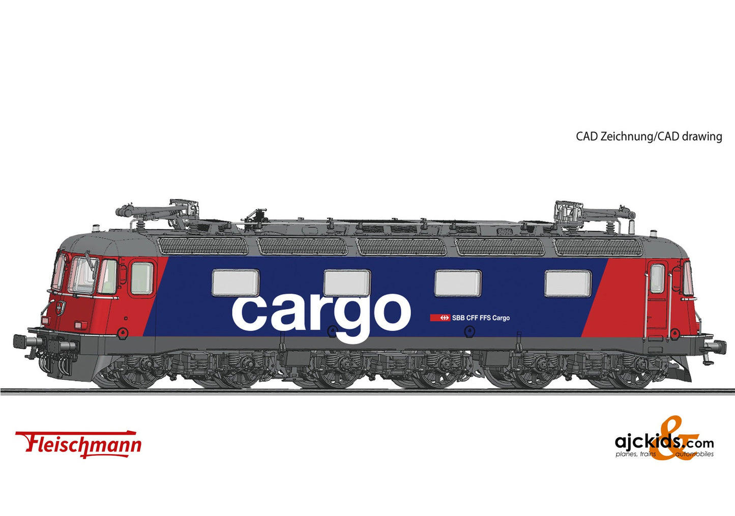 Fleischmann 734121 -Electric locomotive Re 620 051-3, SBB Cargo