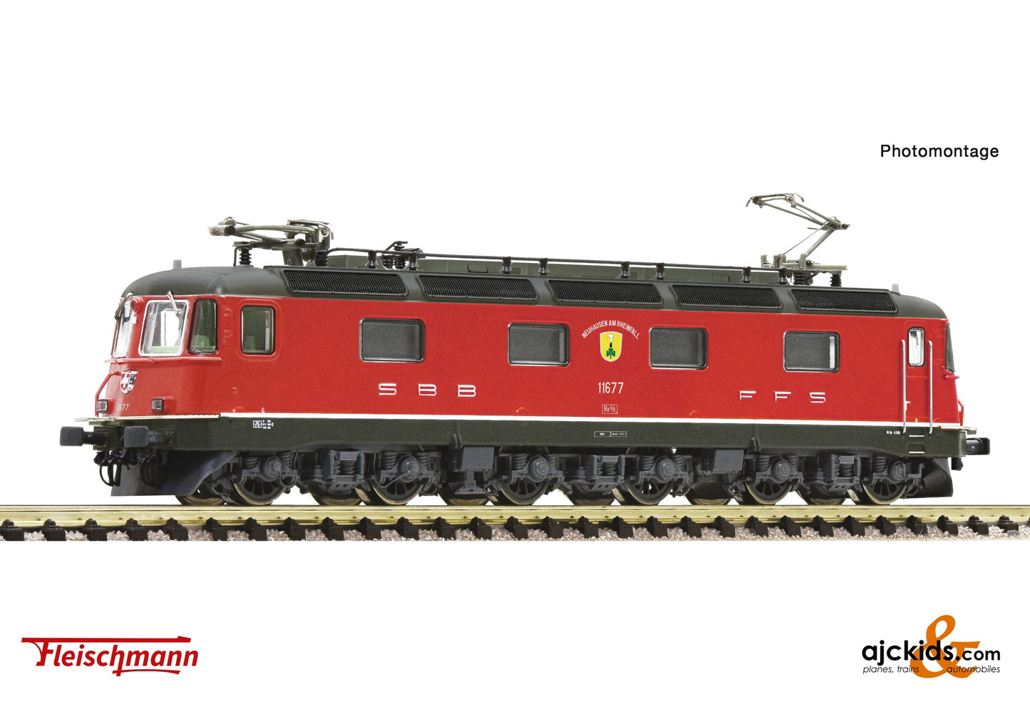 Fleischmann 734122 - Electric locomotive Re 6/6 11677, SBB at Ajckids.com