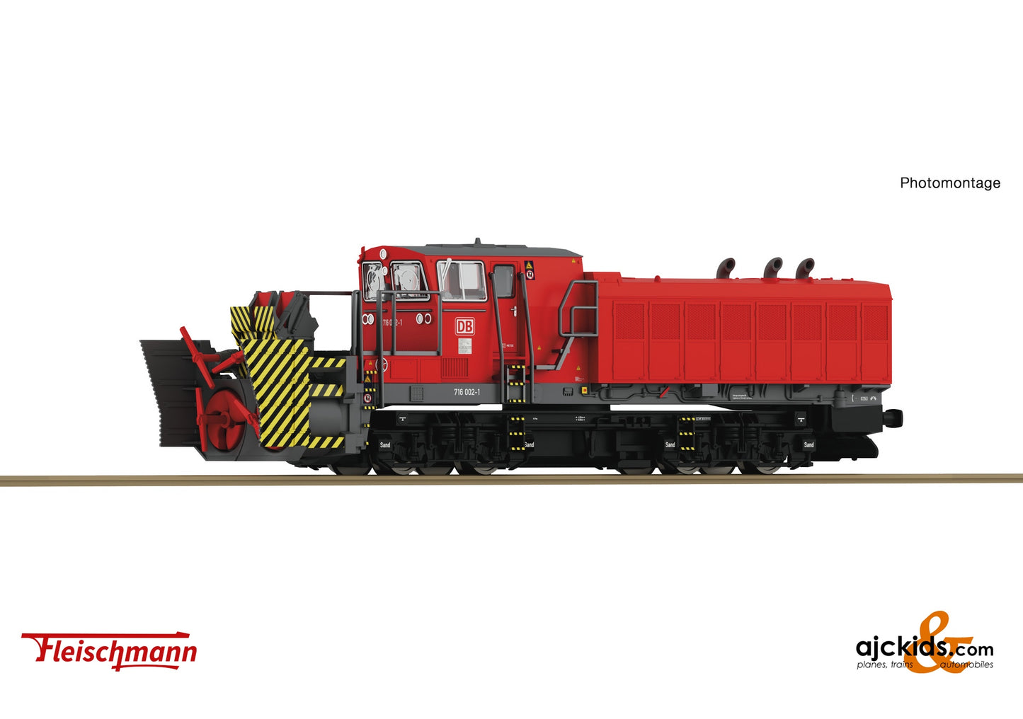 Fleischmann 7370001 - Beilhack snow blower, DB AG, EAN: 4005575258920