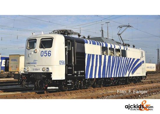 Fleischmann 738009 E-Lok BR 151 Lomo blau
