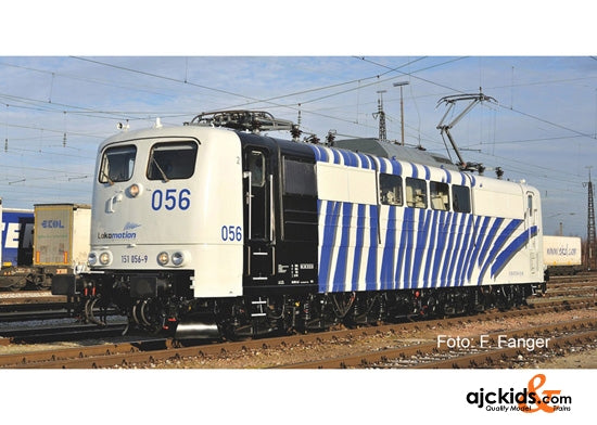 Fleischmann 738009 E-Lok BR 151 Lomo blau