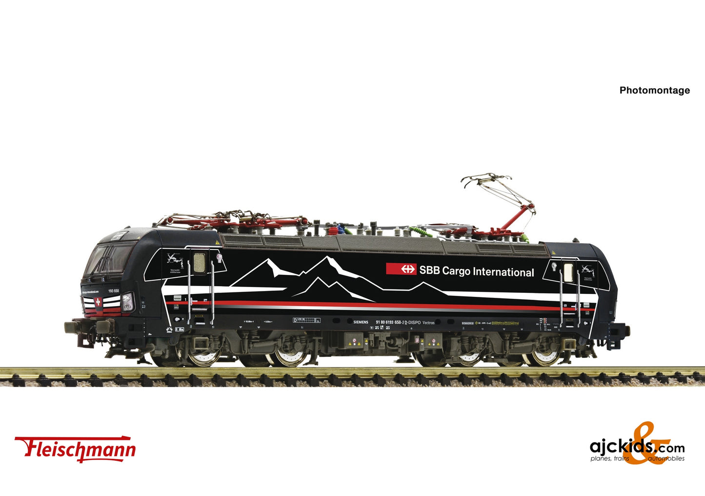 Fleischmann 739361 - Electric locomotive 193 658-2, SBB Cargo international at Ajckids.com