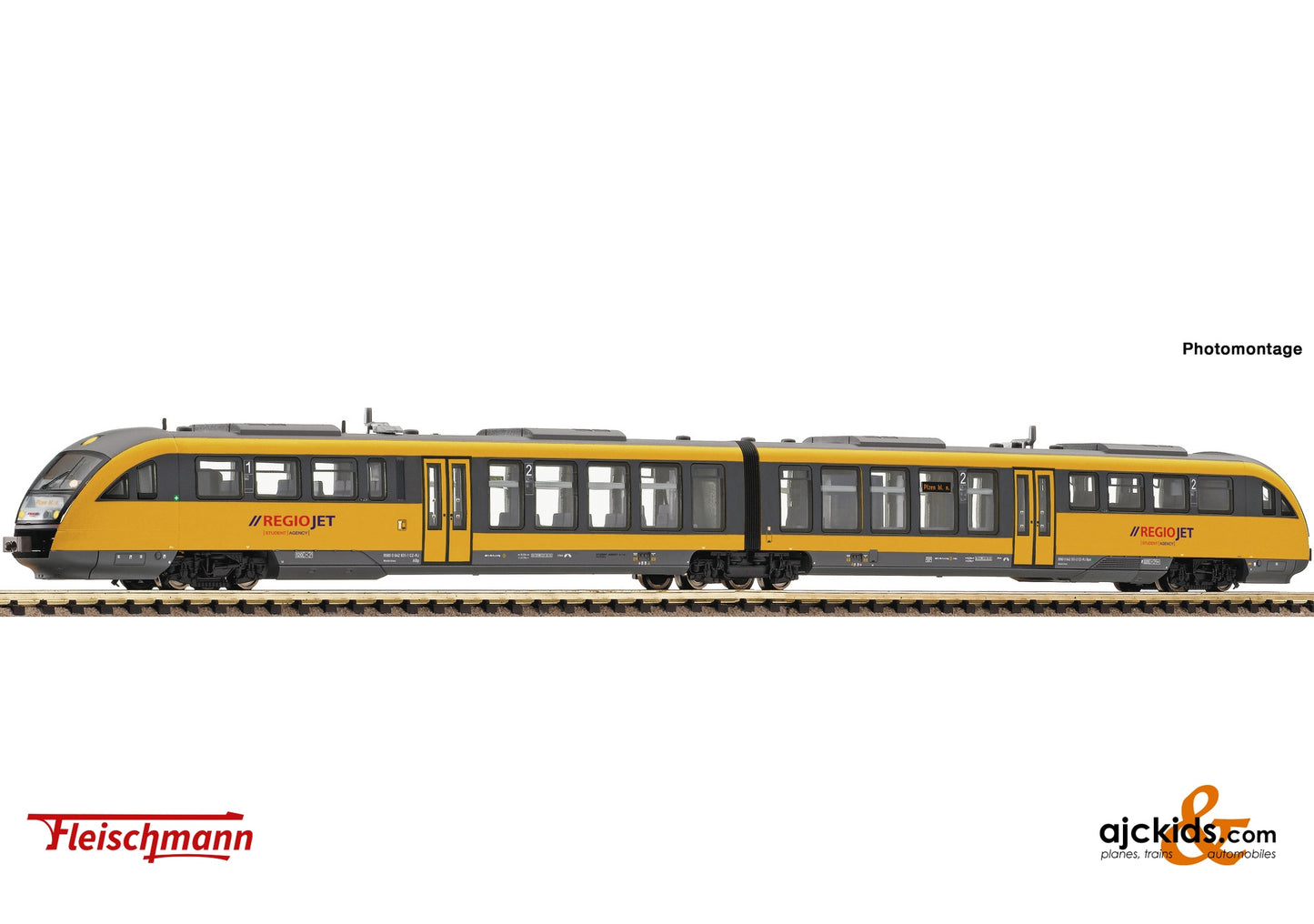 Fleischmann 742011 - Diesel multiple unit 642 331-2, Regiojet at Ajckids.com
