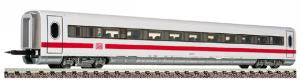 Fleischmann 7496 ICE 2-Coach with traffic red stripe, 2nd Class, type 806.6 of the DB AG