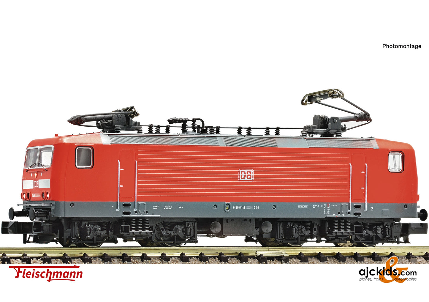 Fleischmann 7560007 - Electric locomotive class 143, DB AG at Ajckids.com
