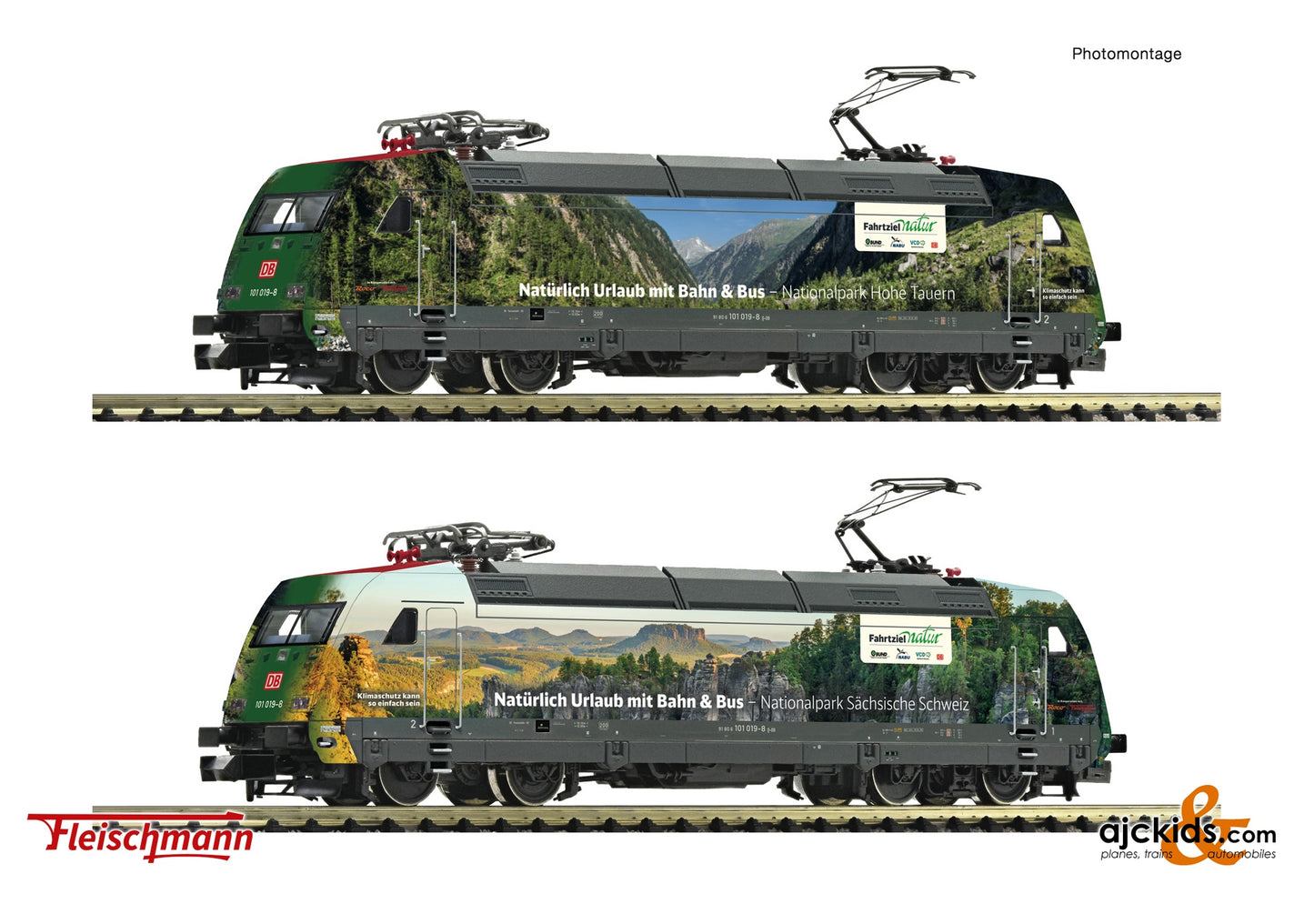 Fleischmann 7570003 - Electric Locomotive 101 0 19-8, DB AG, EAN: 4005575259613