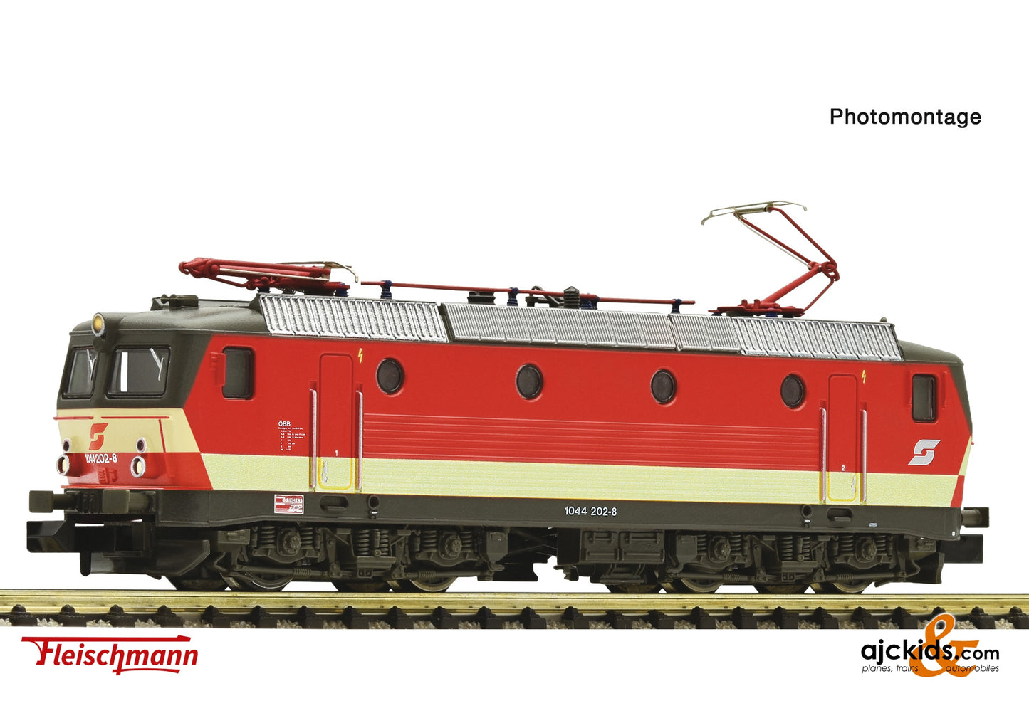 Fleischmann 7570009 - Electric locomotive 1044 202-8 ÖBB at Ajckids.com