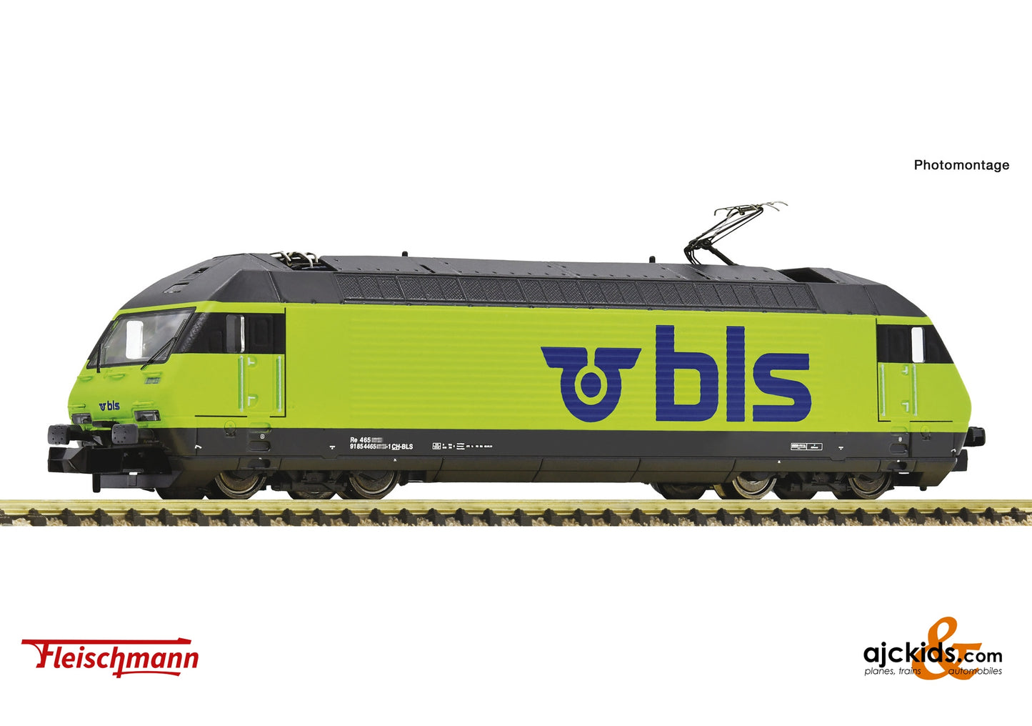 Fleischmann 7570013 - Electric locomotive Re 465, BLS at Ajckids.com