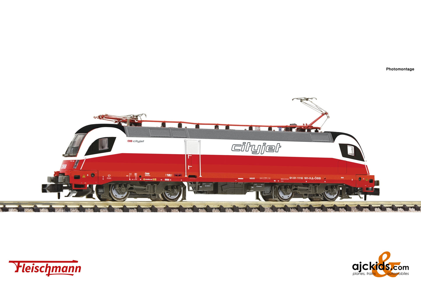 Fleischmann 7570016 - Electric locomotive 1116 181-9 ÖBB at Ajckids.com