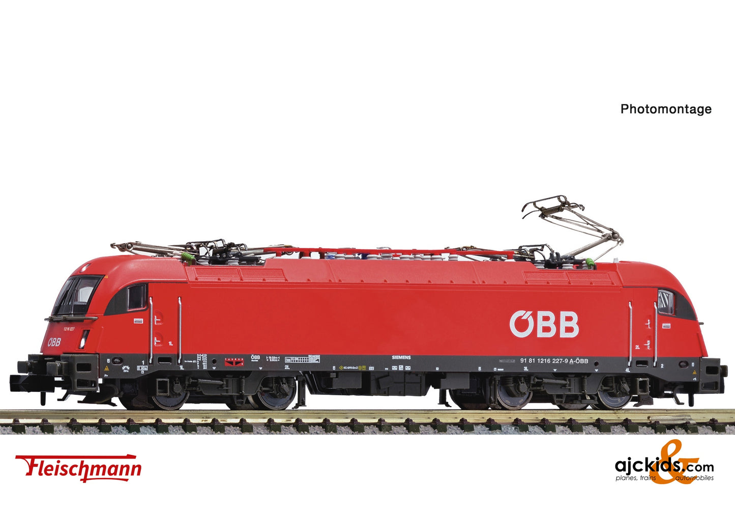 Fleischmann 7570029 - Electric Locomotive 1216 227-9 ÖBB, EAN: 4005575261227