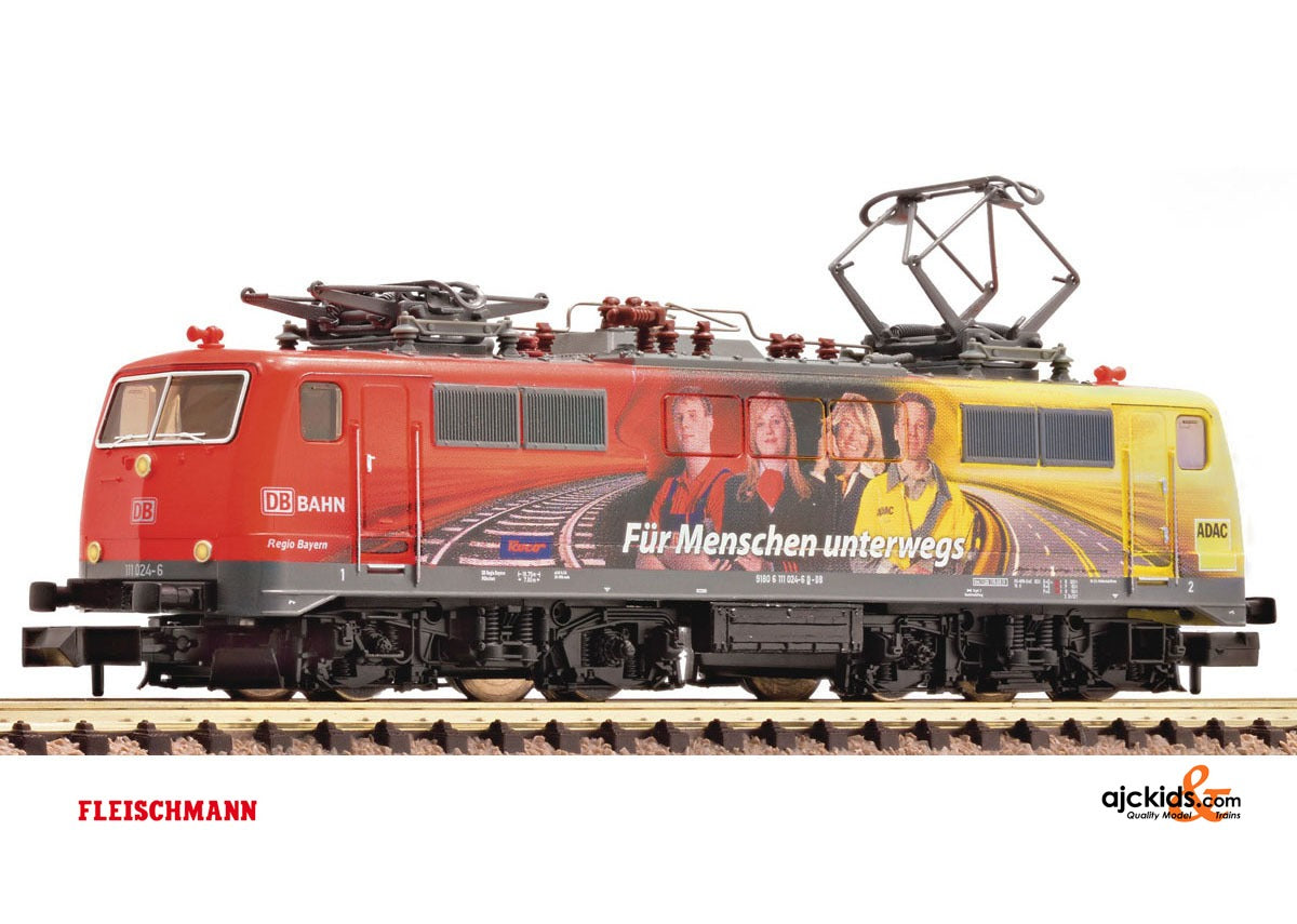 Fleischmann 781301 ADAC Designlok BR 111 024-8