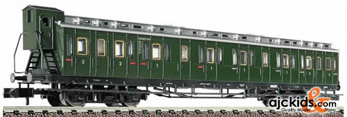 Fleischmann 8042 Compartment coach 1st/2nd class, type AB4 (BCpr04) of the DB, with brakeman's cab