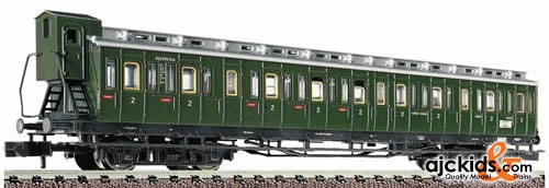 Fleischmann 8043 Compartment coach 2nd class, type B4 (C4pr04) of the DB, with brakeman's cab