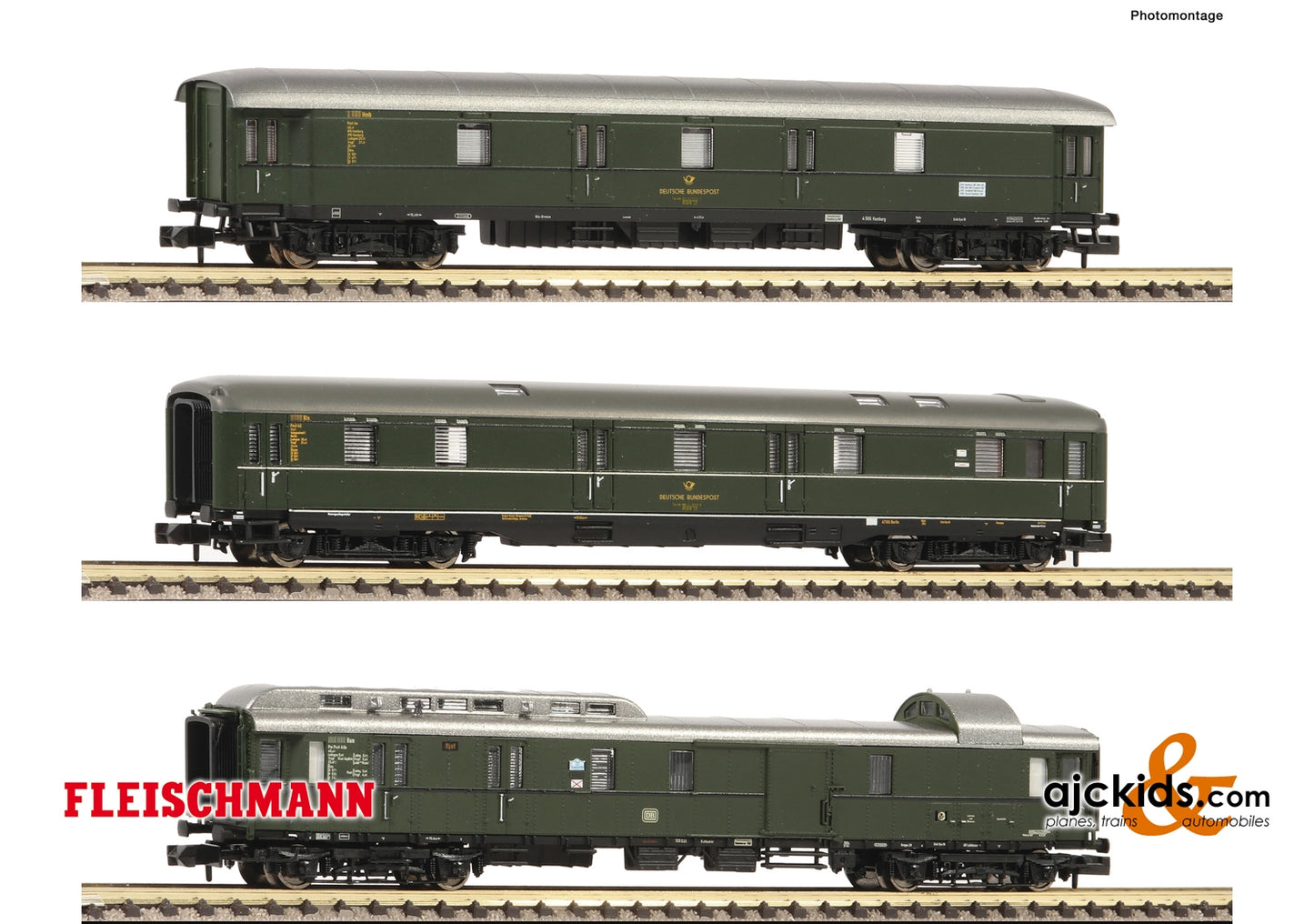 Fleischmann 814509 - 3 piece set mail train