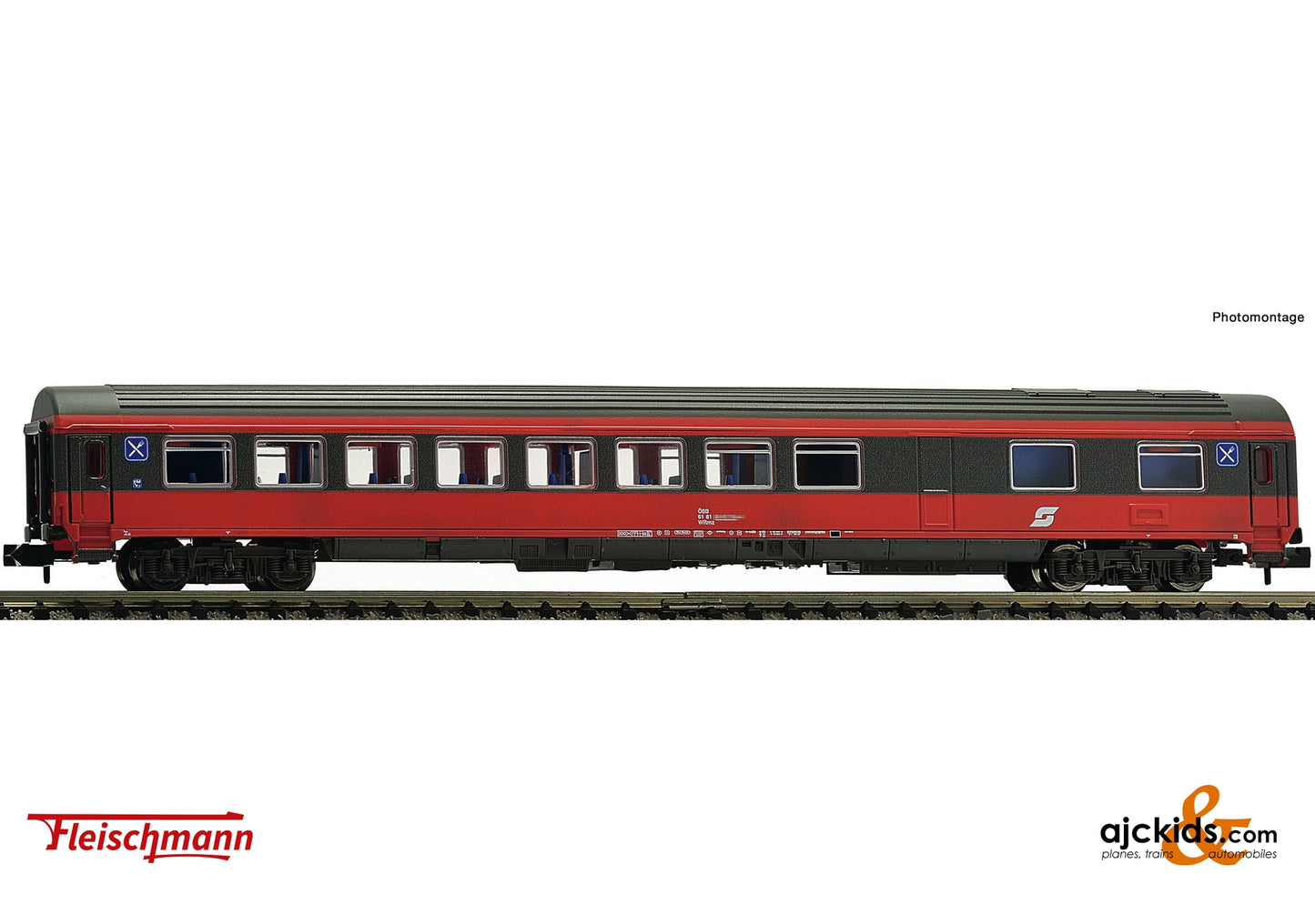 Fleischmann 814514 - Eurofima dining coach, EC 16 “Max Reinhardt”, ÖBB at Ajckids.com