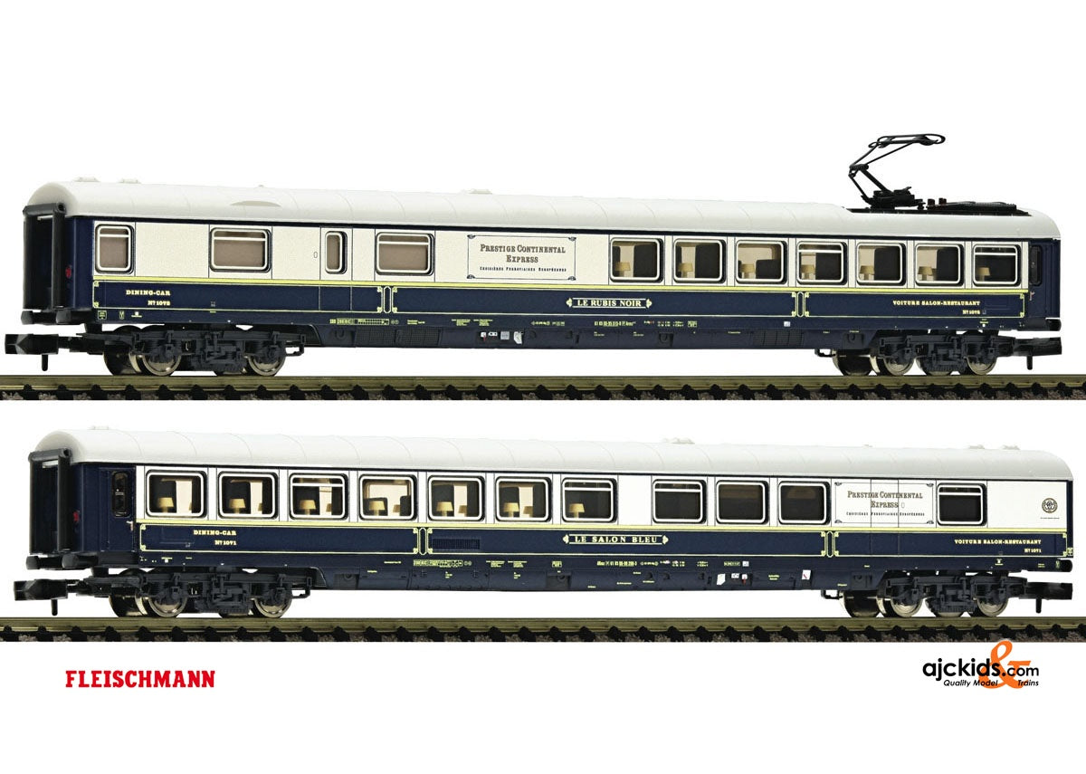 Fleischmann 816203 2 piece set saloon coaches