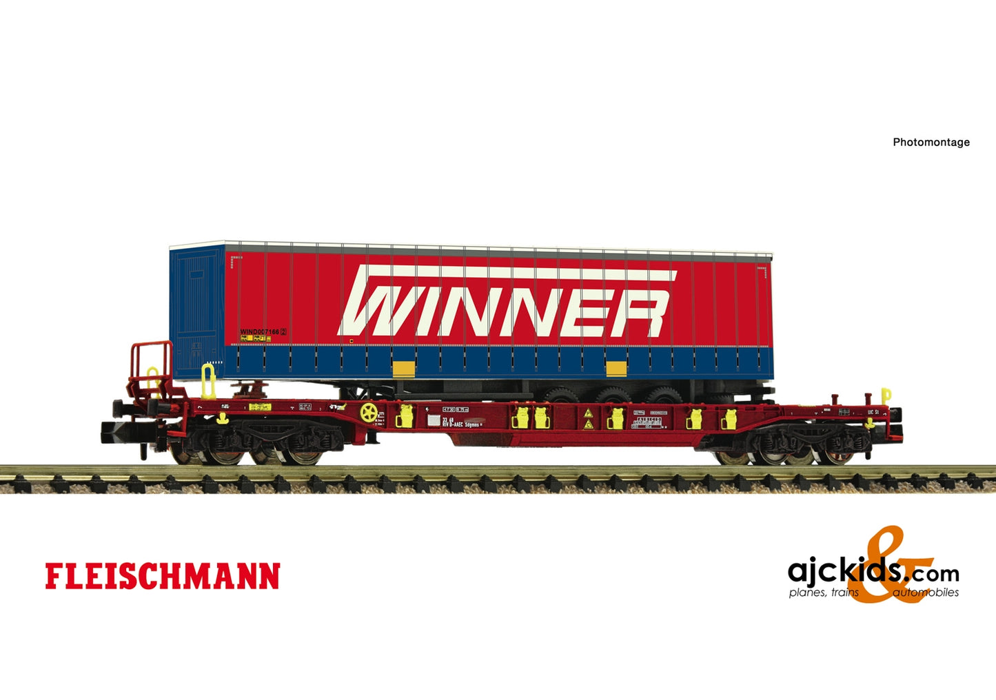 Fleischmann 825034 - Pocket wagon T3 + Winnner Display 825030 #4