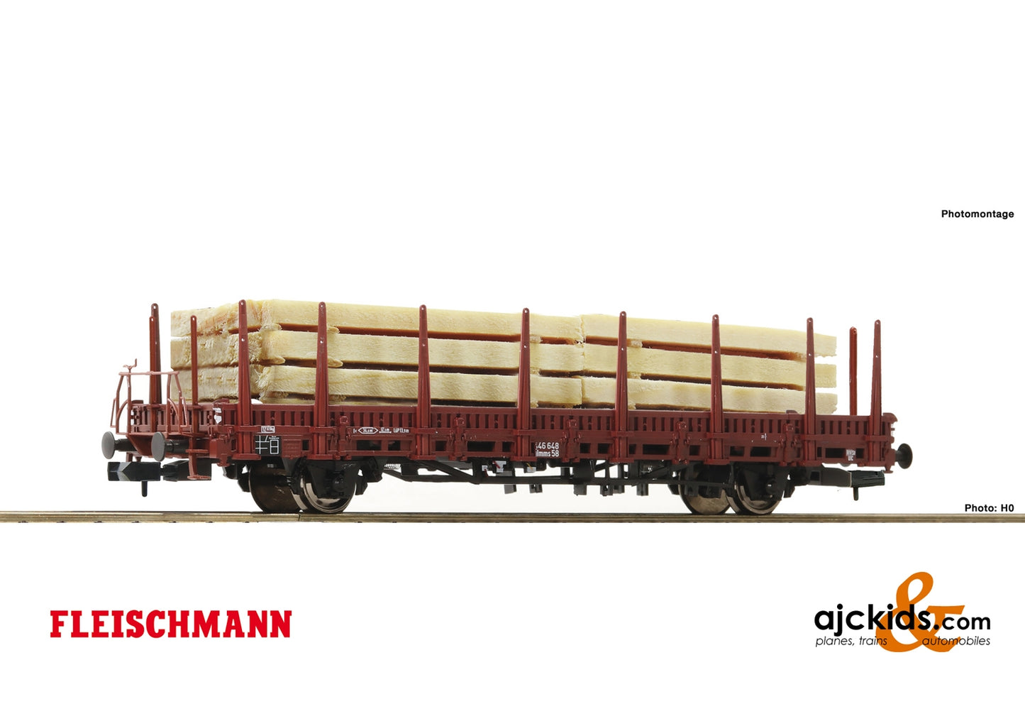 Fleischmann 825730 - Stake wagon