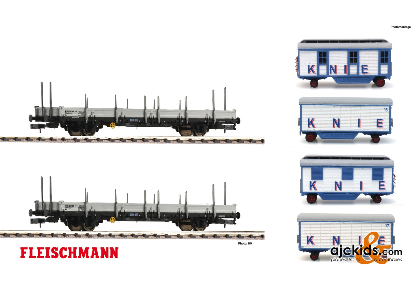 Fleischmann 825732 - 2 piece set "Circus Knie"