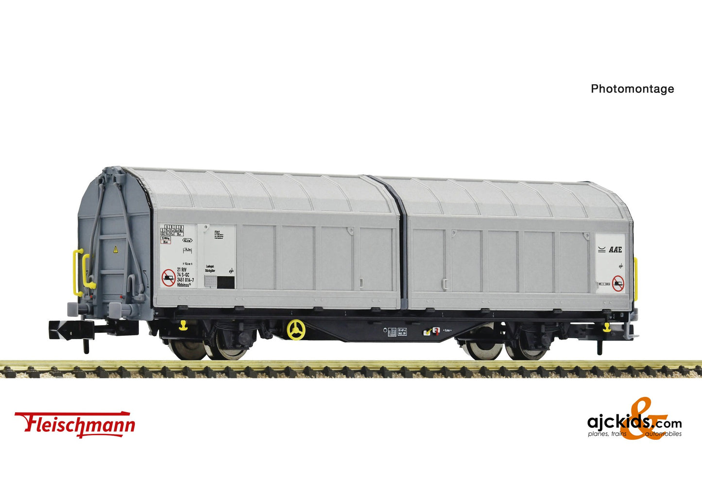 Fleischmann 826255 -Sliding wall wagon, AAE