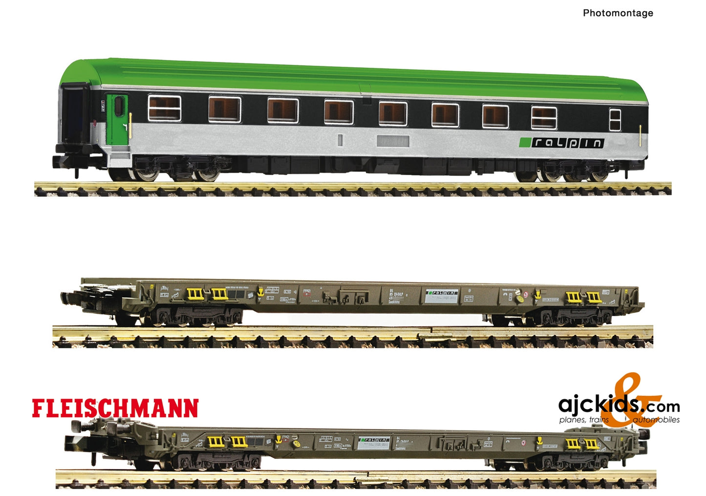 Fleischmann 827112 - 3 piece set: “Rollende Autobahn”