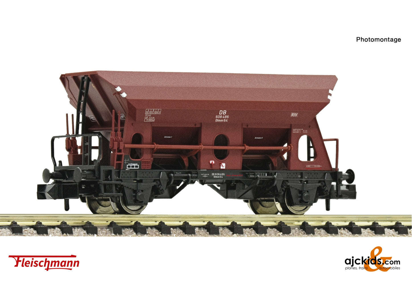 Fleischmann 830355 - Self-unloading wagon, DB at Ajckids.com